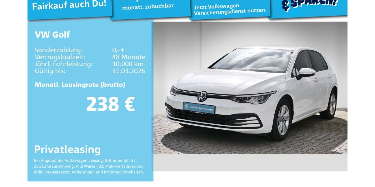 VW Golf 44.662 km 19.992 &euro; Mannheim 68309