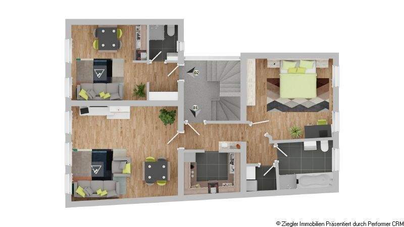 Mehrfamilienhaus, Wohnhaus Heidelberg Altstadt - 1 Zimmer, 304 m&sup2;, 1.450.000&euro; | Angebot:25681574