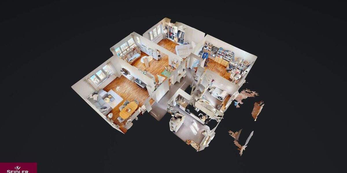 Etagenwohnung Ludwigshafen am Rhein Süd - 4 Zimmer, 132 m&sup2;, 349.000&euro; | Angebot:24875830