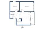 Etagenwohnung Ludwigshafen am Rhein Pfingstweide - 2 Zimmer, 64 m&sup2;, 160.122&euro; | Angebot:25798436