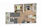 Etagenwohnung Ludwigshafen am Rhein Ludwigshafen-Oggersheim - 3 Zimmer, 80 m&sup2;, 950&euro; | Angebot:26337296