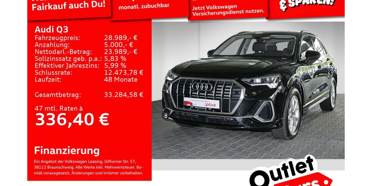 Audi Q3 56.854 km 28.699 &euro; Weinheim 69469