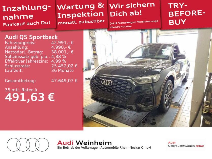Audi Q5 46.496 km 42.991 € Weinheim 69469