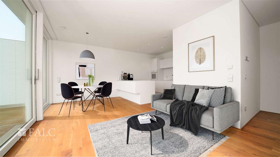 Exklusiv am Neckarufer - FALC Immobilien Heilbronn 2 zimmer