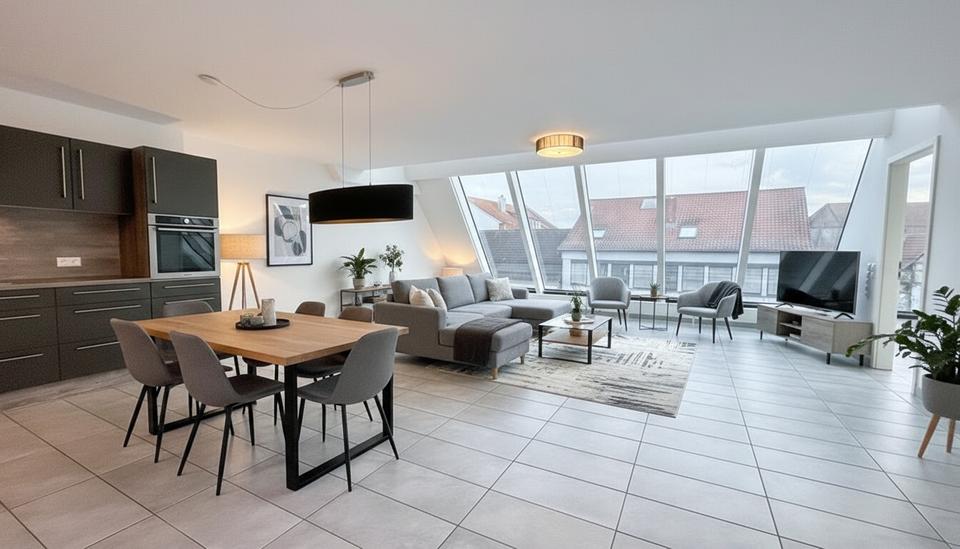 Ab sofort bezugsfreies Traum-Penthouse im Zentrum von Sinsheim 2 zimmer