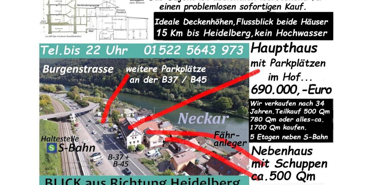 Einfamilienhaus Neckarsteinach - 390.000&euro; | Angebot:24373814