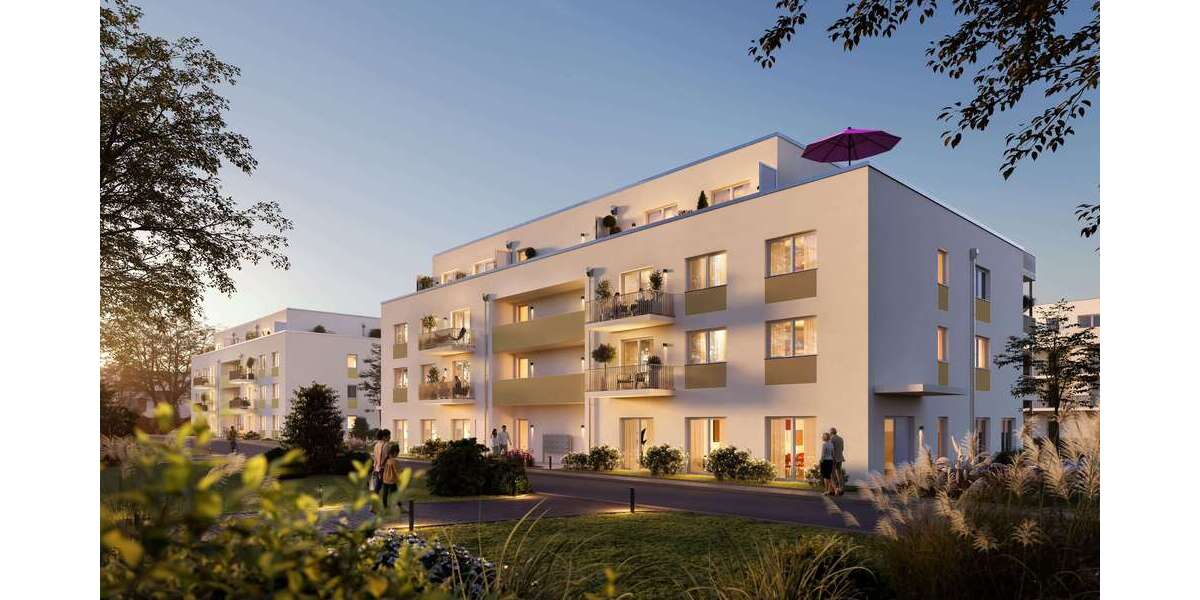 Etagenwohnung Ladenburg - 2 Zimmer, 41 m&sup2;, 319.900&euro; | Angebot:25923386