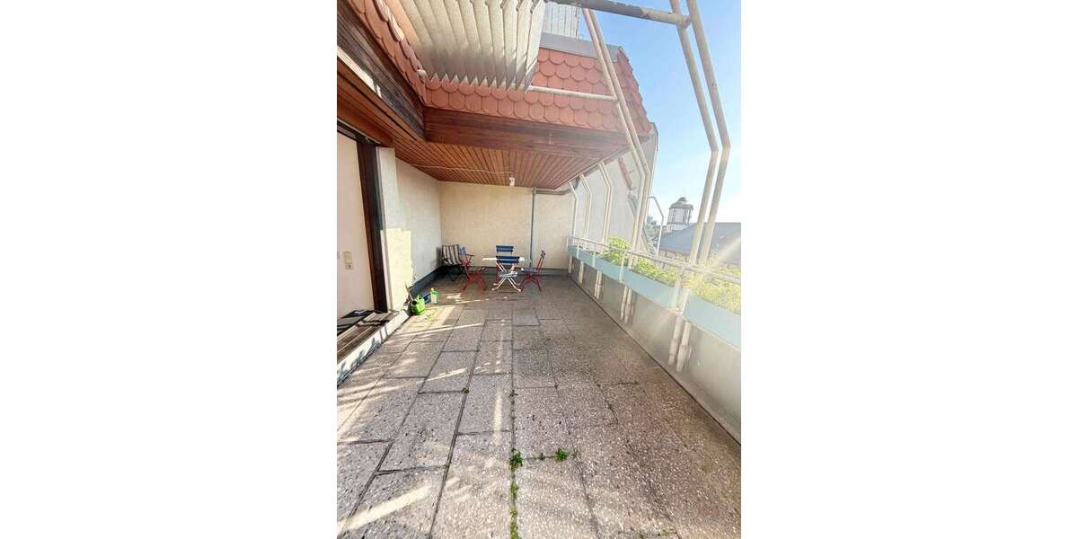 Quadrate nähe Uni Gepflegte 2 ZKB DG-Wohnung mit Terrasse TG Stellplätze inkl. 2 zimmer