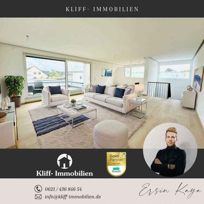 Wohnung zum Mieten in Mannheim 2.680 € 141 m²