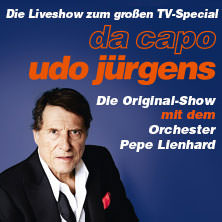 Da Capo Udo Jürgens - Die Original-Show 2025 mit dem Orchester Pepe Lienhard 16.02.2026 Westfalenhalle