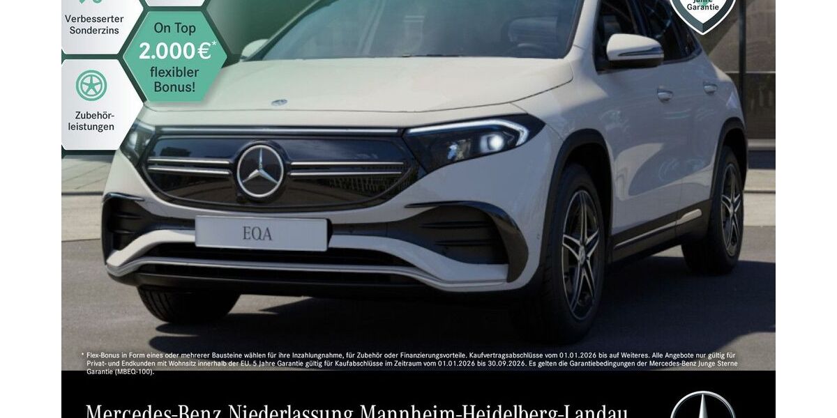 Mercedes-Benz EQA 10.700 km 33.390 &euro; Mannheim 68165