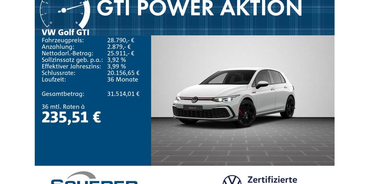 VW Golf 22.205 km 28.790 &euro; Hockenheim 68766