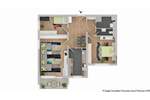 Etagenwohnung Edingen-Neckarhausen Edingen - 3 Zimmer, 82 m&sup2;, 250.000&euro; | Angebot:25800881