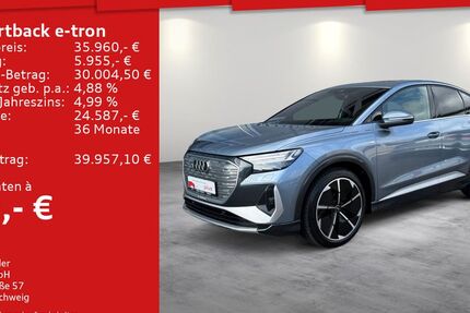 Audi Q4 e-tron 43.682 km 33.990 € Mosbach 74821