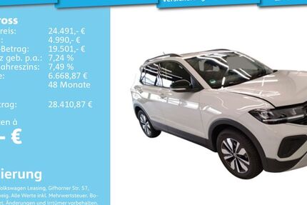 VW T-Cross 9.213 km 24.491 &euro; Mannheim 68309