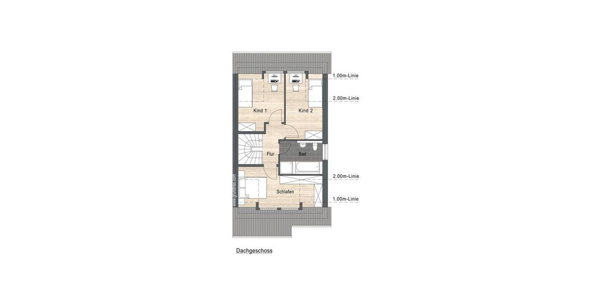 Doppelhaushälfte Mannheim Sandhofen - 4.5 Zimmer, 101 m&sup2;, 569.000&euro; | Angebot:26406290
