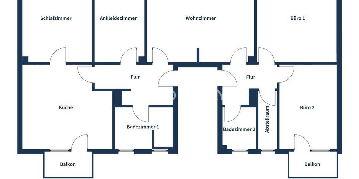 Etagenwohnung Ludwigshafen am Rhein Oppau - 5 Zimmer, 116 m&sup2;, 298.000&euro; | Angebot:26345175
