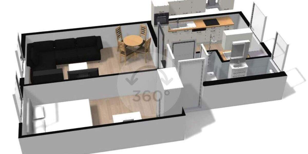 Etagenwohnung Mannheim Neckarstadt - 2 Zimmer, 53 m&sup2;, 695&euro; | Angebot:25571114