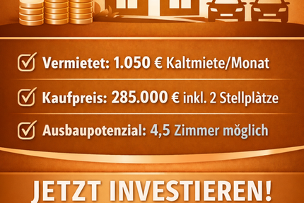 Wohnung Hockenheim - 3.5 Zimmer, 88 m&sup2;, 285.000&euro; | Angebot:26094686