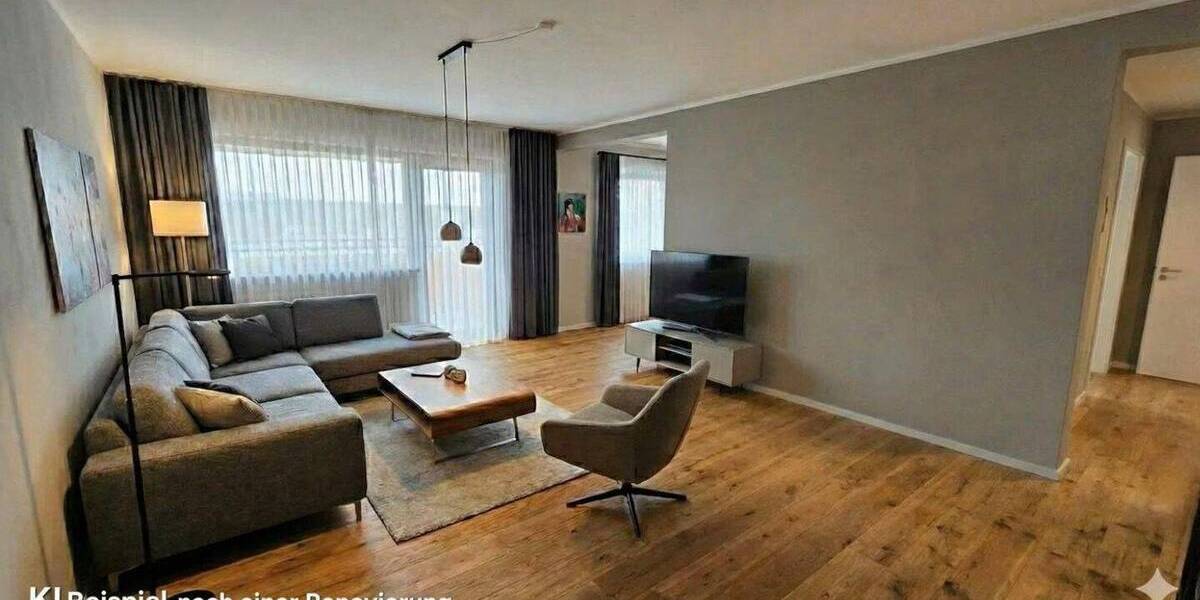 Etagenwohnung Mannheim Rheinau - 4 Zimmer, 99 m&sup2;, 298.000&euro; | Angebot:26053480
