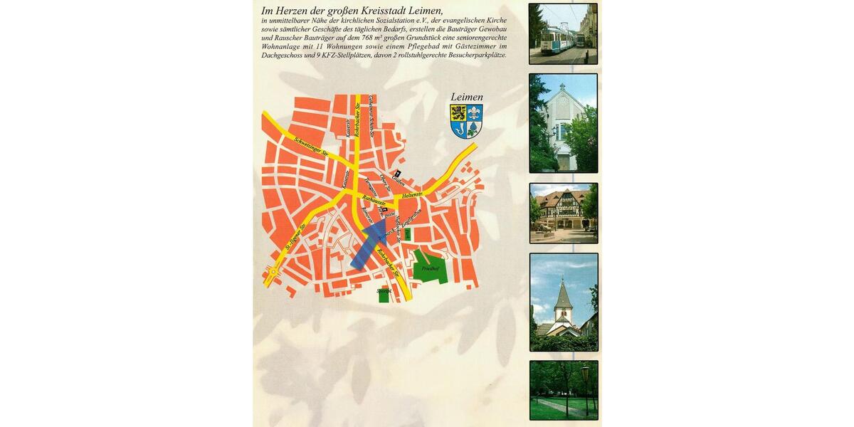 2 Zimmer Wohnung Seniorenwohnanlage Leimen Zentral 2 zimmer