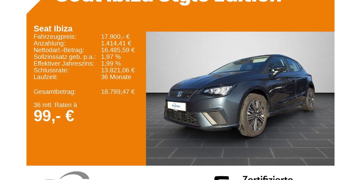 Seat Ibiza 23.606 km 16.500 &euro; Ludwigshafen 67063