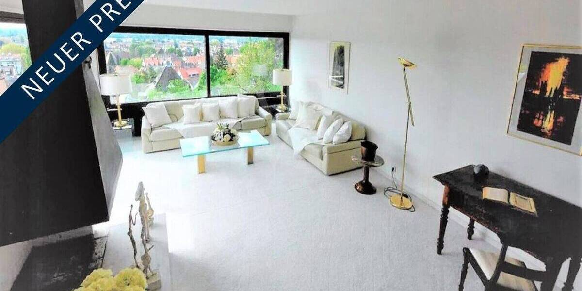 Freiwerdend bis 31.12.2025 Exklusive Wohnung über den Dächern Heidelbergs mit großer Südterrasse 5 zimmer