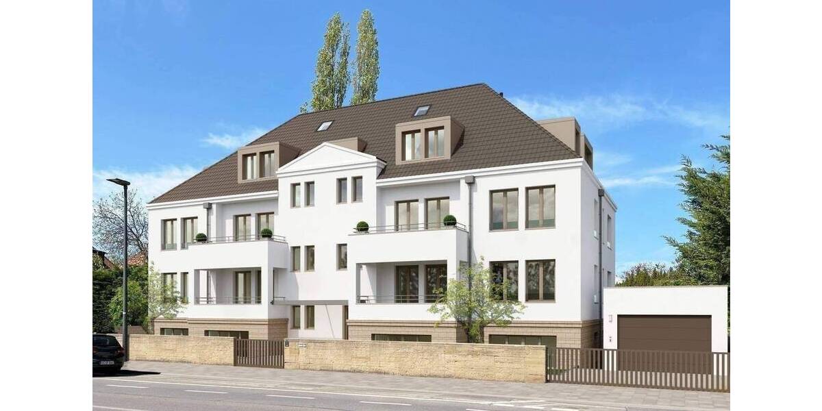 In Uni- Nähe, ansprechend und barrierefrei, 4 - Zi.- Wohnung mit großer Terrasse und TG- Stellplatz 4 zimmer