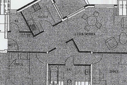 3-Zi.-DG Whg mit Balkon in Eberbach-Stadt 3 zimmer