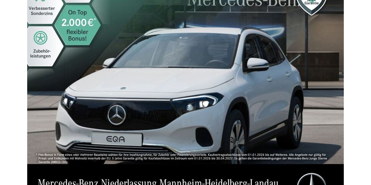 Mercedes-Benz EQA 6.303 km 37.990 &euro; Mannheim 68165