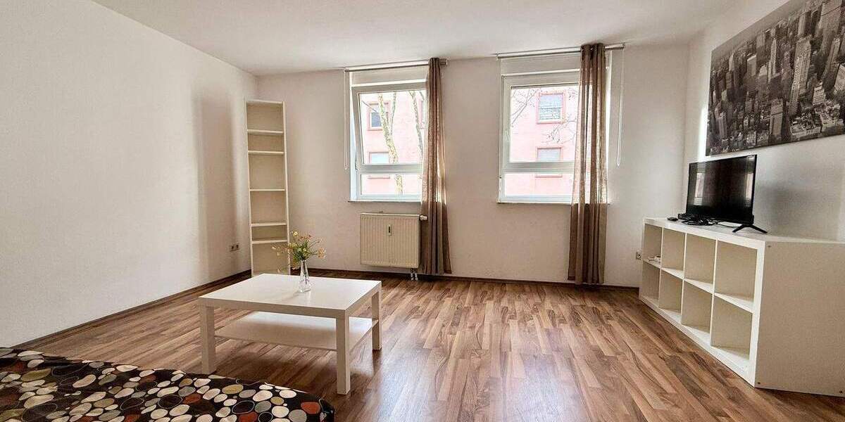 Großzügige möblierte 1-Zimmerwohnung mit Balkon in zentraler Lage - leerstehend 1 zimmer