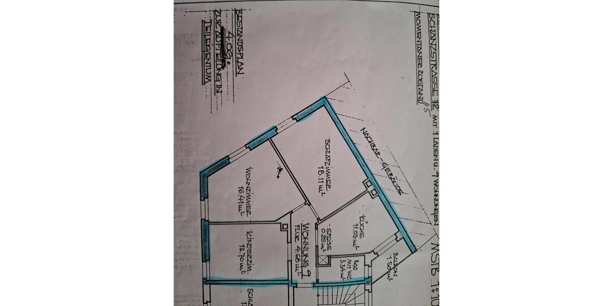 Etagenwohnung Ludwigshafen am Rhein Ludwigshafen-Hemshof - 3 Zimmer, 70 m&sup2;, 185.000&euro; | Angebot:27146263