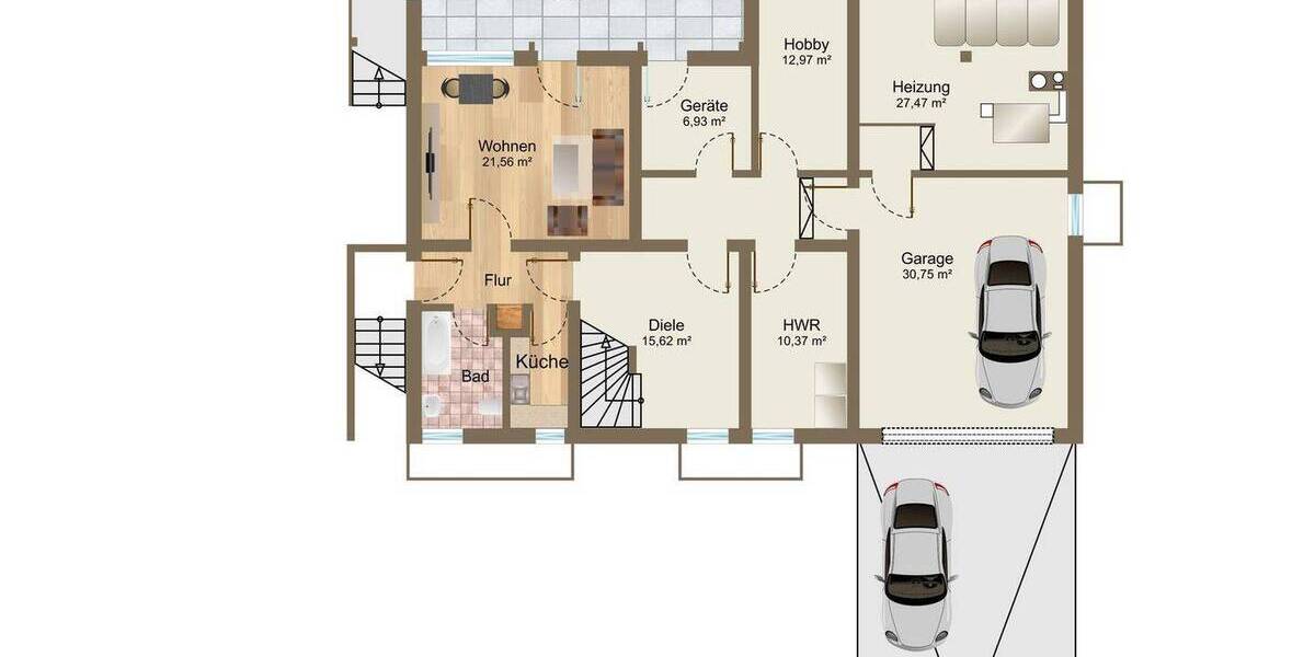 Einfamilienhaus Birkenau - 6 Zimmer, 259 m&sup2;, 695.000&euro; | Angebot:26217983