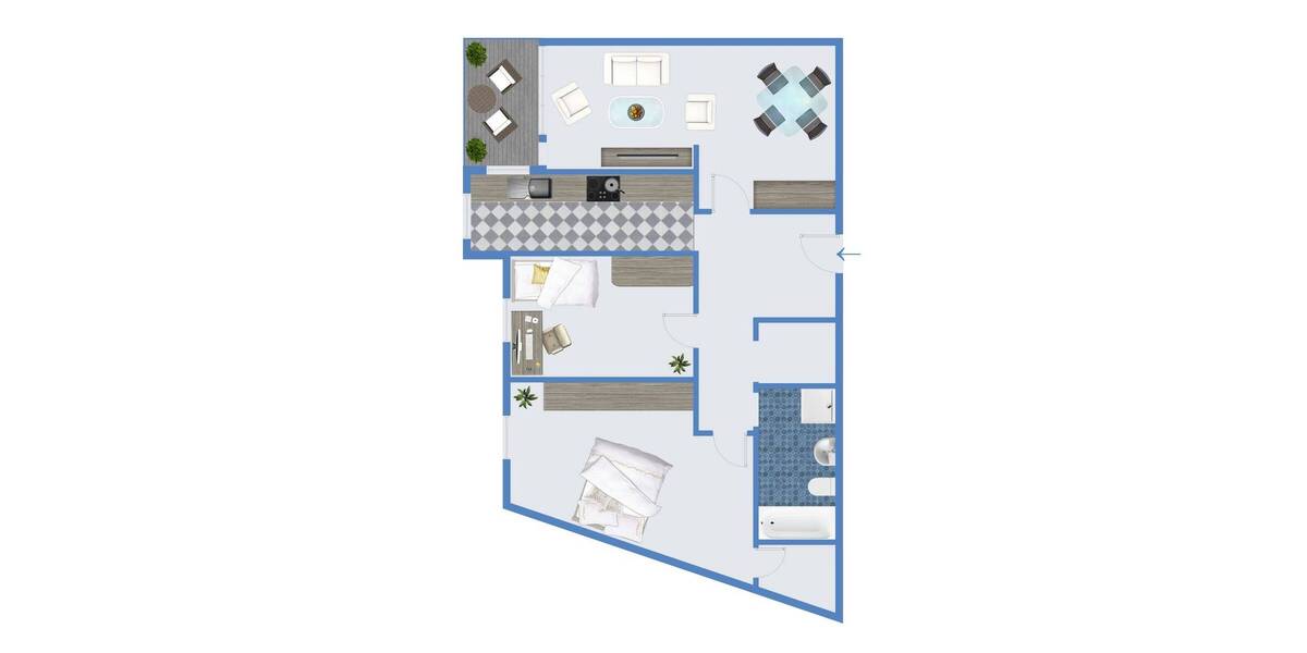Etagenwohnung Frankenthal (Pfalz) Frankenthal - 3 Zimmer, 86 m&sup2;, 219.000&euro; | Angebot:26379706