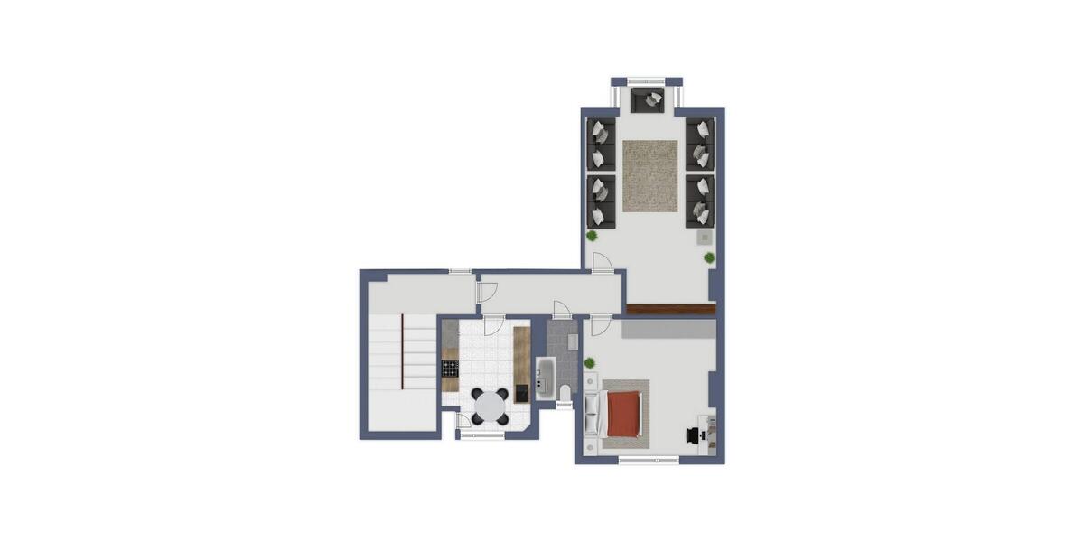 Etagenwohnung Ludwigshafen am Rhein Ludwigshafen-Hemshof - 2 Zimmer, 85 m&sup2;, 187.000&euro; | Angebot:27087759