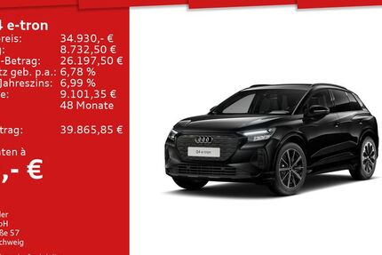 Audi Q4 e-tron 30.270 km 34.930 € Mosbach 74821