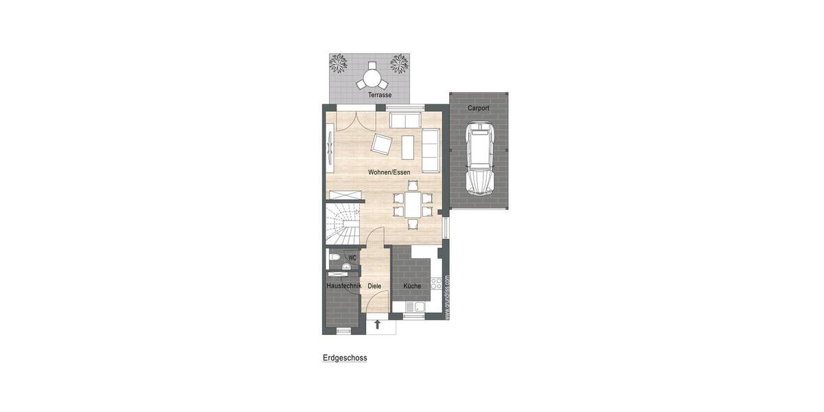 Doppelhaushälfte Mannheim Sandhofen - 4.5 Zimmer, 101 m&sup2;, 569.000&euro; | Angebot:26406290
