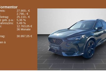 Cupra Formentor 32.165 km 27.900 &euro; Ladenburg 68526