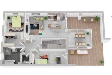 Ein Zuhause, das Offenheit und Geborgenheit verbindet - Wohnung Mannheim Neckarau | Angebot:25837783
