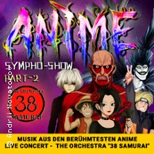 Anime Sympho-Show - 38 Samurai Orchestra 03.12.2025 Congress Center Rosengarten Mannheim