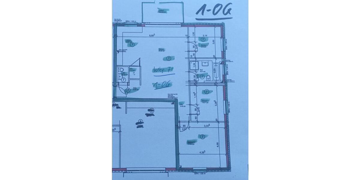 Etagenwohnung Lorsch - 4 Zimmer, 96 m&sup2;, 395.000&euro; | Angebot:27103212