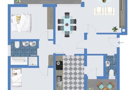 ***Schöne Dreiraumwohnung mit Balkon, KAUFEN statt mieten!*** 3 zimmer