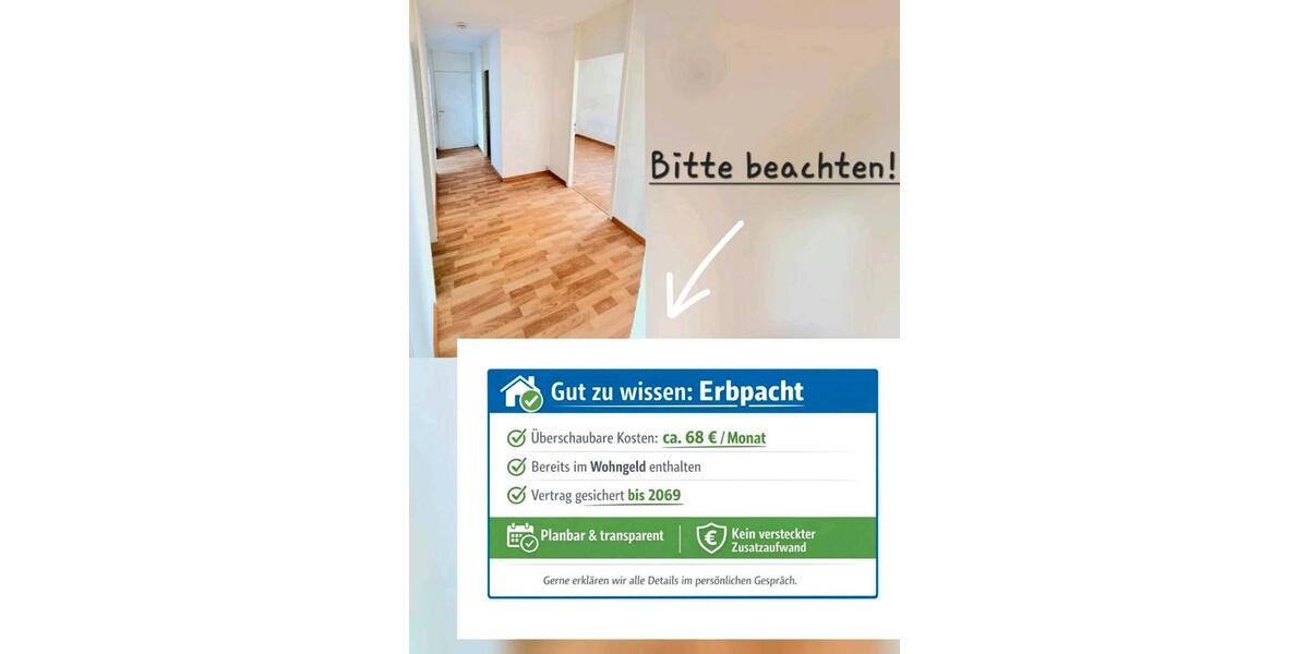 Etagenwohnung Mannheim Käfertal - 3 Zimmer, 78 m&sup2;, 195.000&euro; | Angebot:26228149