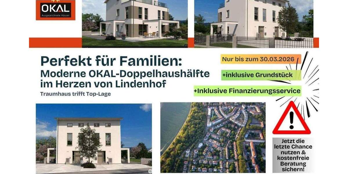 Doppelhaushälfte Lindenhof Lindenhof - 4 Zimmer, 155 m&sup2;, 995.230&euro; | Angebot:25262463