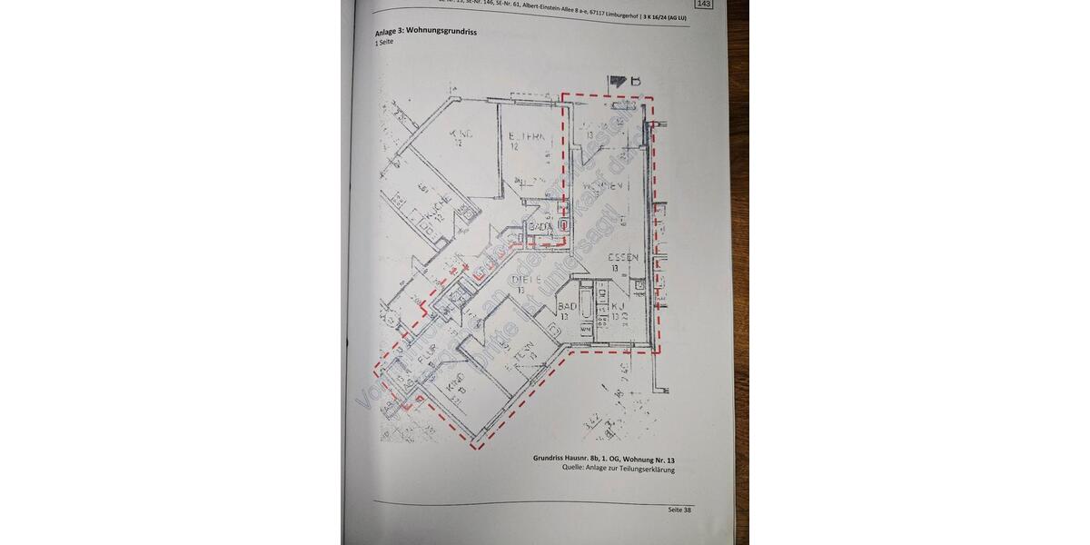 Etagenwohnung Limburgerhof - 3 Zimmer, 86 m&sup2;, 1.139&euro; | Angebot:26399625
