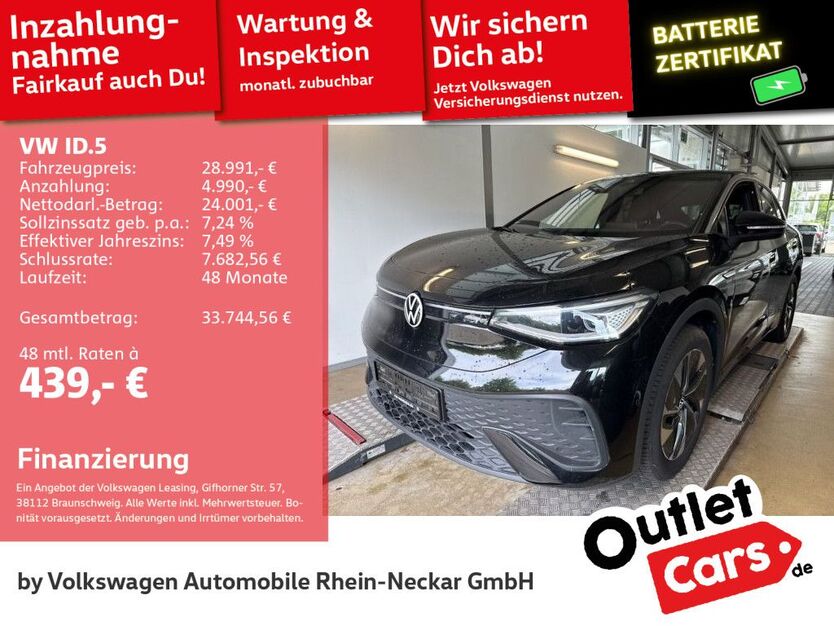 VW ID.5 38.266 km 28.192 € Mannheim 68309