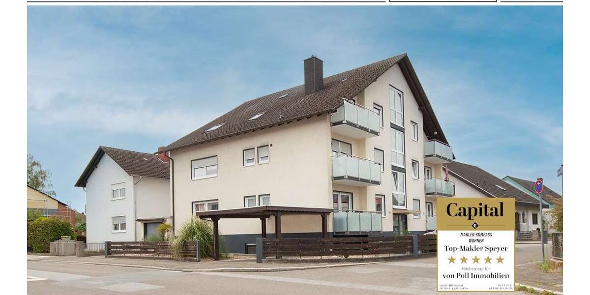 Etagenwohnung Speyer - 4 Zimmer, 79 m&sup2;, 220.000&euro; | Angebot:26885518