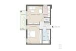 Etagenwohnung Speyer - 2 Zimmer, 57 m&sup2;, 289.000&euro; | Angebot:26819920