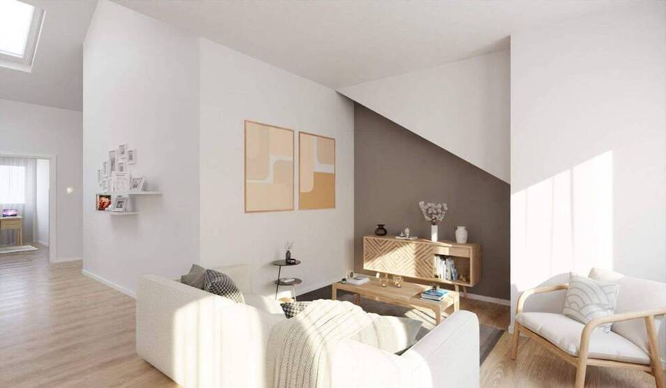 Moderne Dachgeschoßwohnung