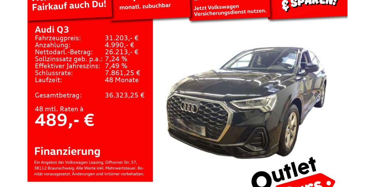 Audi Q3 87.877 km 30.891 &euro; Weinheim 69469